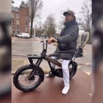 Dapper: Dave Roelvink bekende voor het oog van de natie dat hij een fatbike heeft