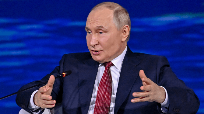 Meesterstrateeg Poetin heeft Russische bevolking zo goed als verslagen