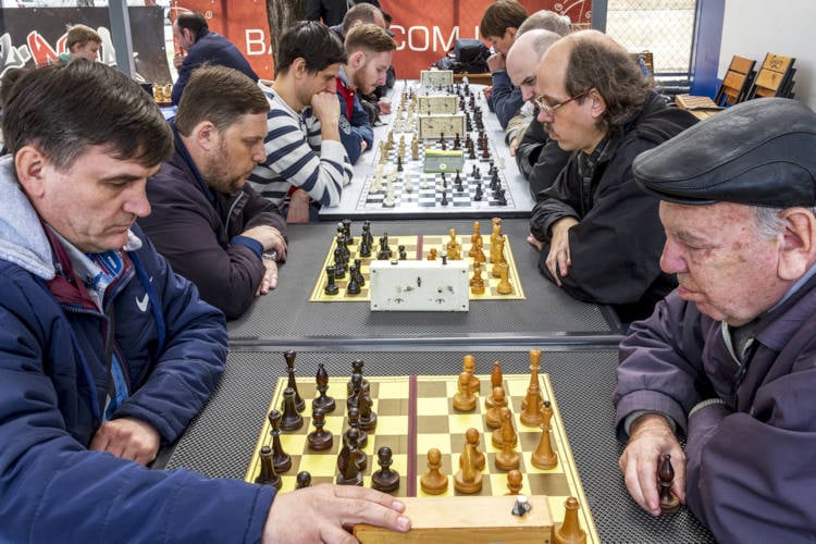 Groningse carnavalsvereniging viert carnaval met uitbundig schaaktoernooi en liters thee