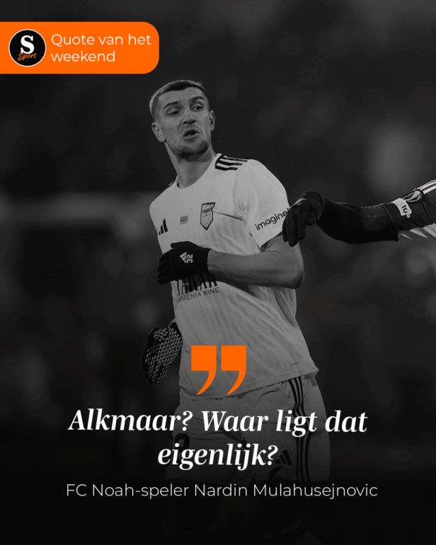 De Speld Sport Quote van het Weekend: FC Noah-speler Nardin Mulahusejnovic