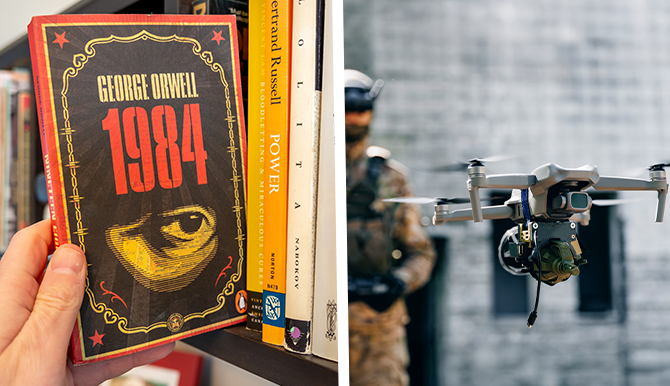 Wat maakte George Orwell in 1984 zo optimistisch over de toekomst?