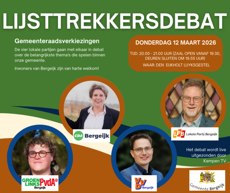 Lijsttrekkersdebat
