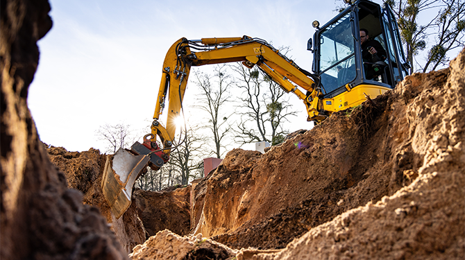 Sporen van graafwerkzaamheden gevonden tijdens graafwerkzaamheden