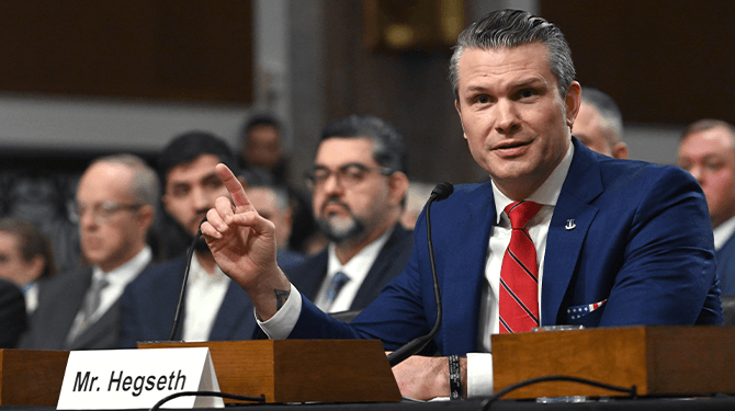 Hegseth verandert opnieuw naam van ministerie: Department of Cool Wars with Awesome Guns and Bombs