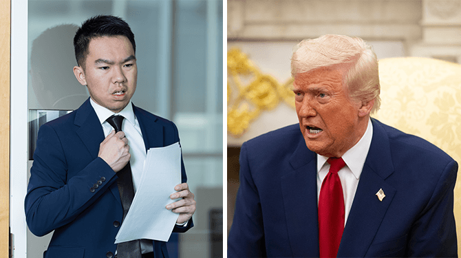 Trump houdt ‘constructieve Iran-onderhandelingen’ met willekeurige Witte Huis-medewerker die langsloopt