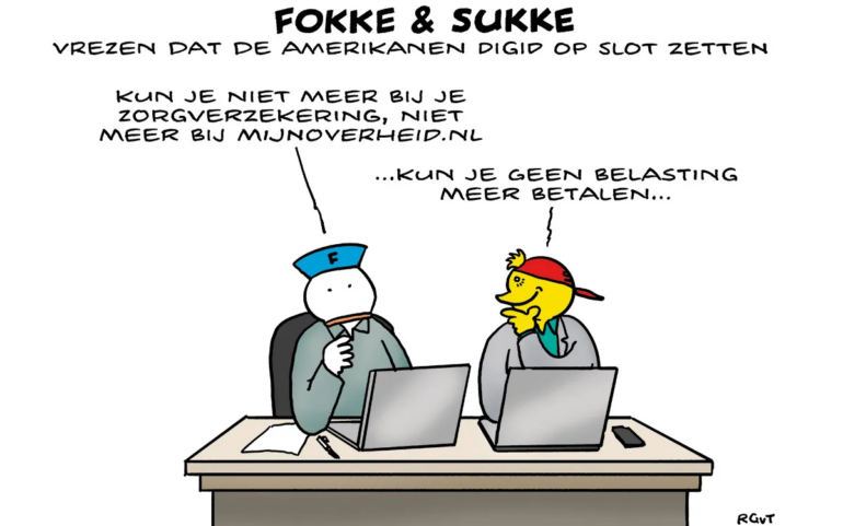 De dagelijkse Fokke & Sukke