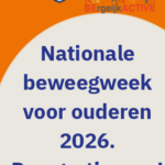 Nationale Beweegweek voor ouderen 2026