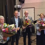 Vrijwilligersonderscheiding voor drie drijvende krachten achter Teutenkoor Bergeijk