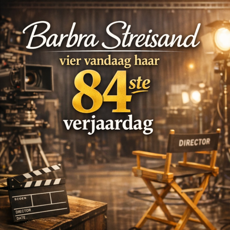 Barbra Streisand vier vandaag haar 84ste verjaardag