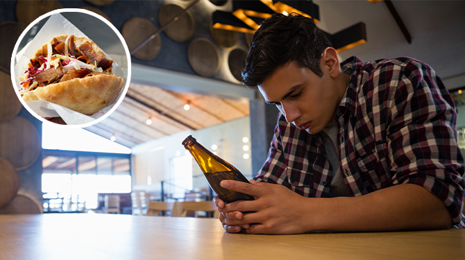 Jordy baalt: 15 pils en broodje döner staan alweer niet in de Schijf van Vijf