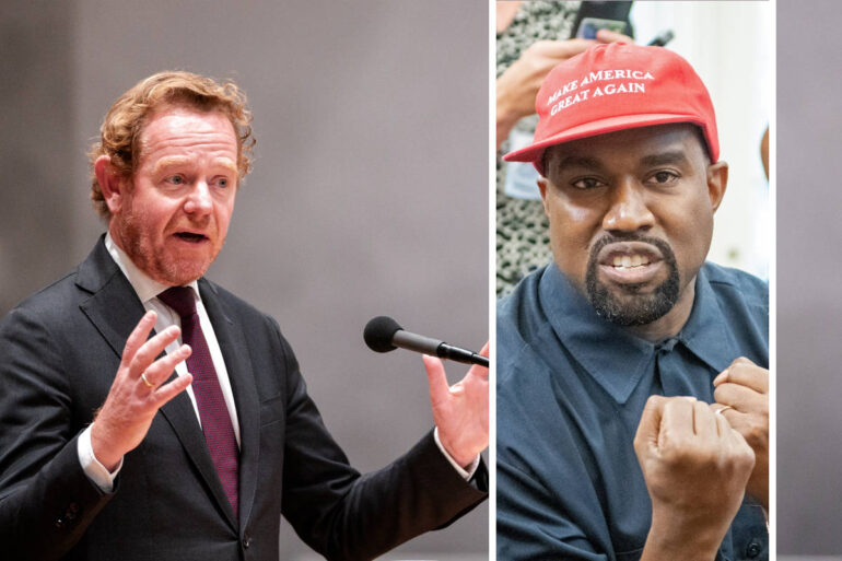 Minister onderzoekt of Kanye West als asielzoeker kan worden aangemerkt zodat hij wel geweigerd kan worden