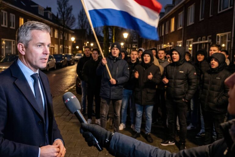 Vluchtelingen geadviseerd in oorlogsgebied te blijven tot het in Loosdrecht weer veilig is