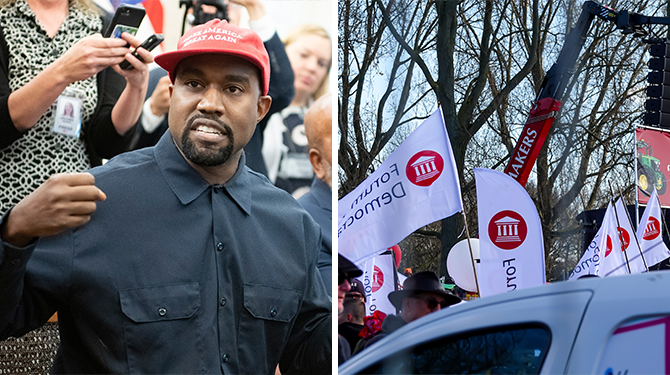 Kanye West wél welkom in Forumland