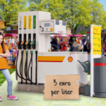 Tankstation op een kleedje dit jaar populair op Koningsdag om bij te verdienen