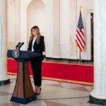 Veel lof voor Melania’s poging om in het Engels te speechen