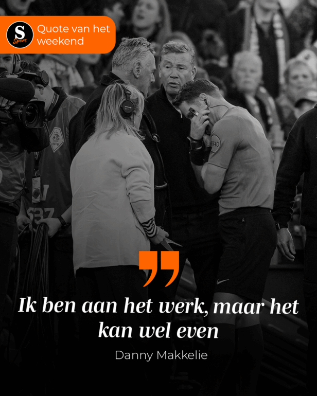 De Speld Sport Quote van het Weekend: Danny Makkelie