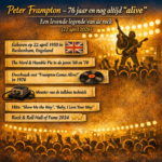 Peter Frampton – 76 jaar en nog altijd “alive”