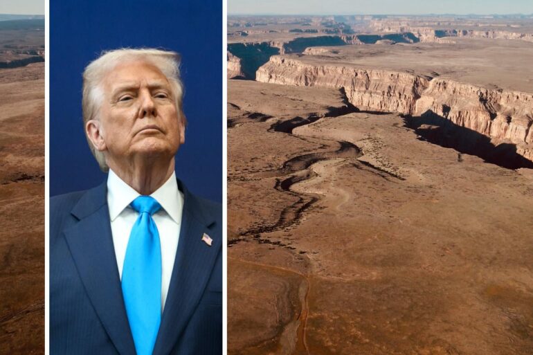 Trump wil de Grand Canyon vol laten lopen: “VS moet eigen Straat van Hormuz hebben”