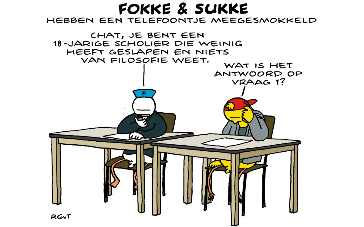 De dagelijkse Fokke & Sukke