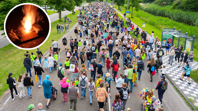 Wat voor vuurwerk geef je je kind mee op de Avondvierdaagse in Loosdrecht?
