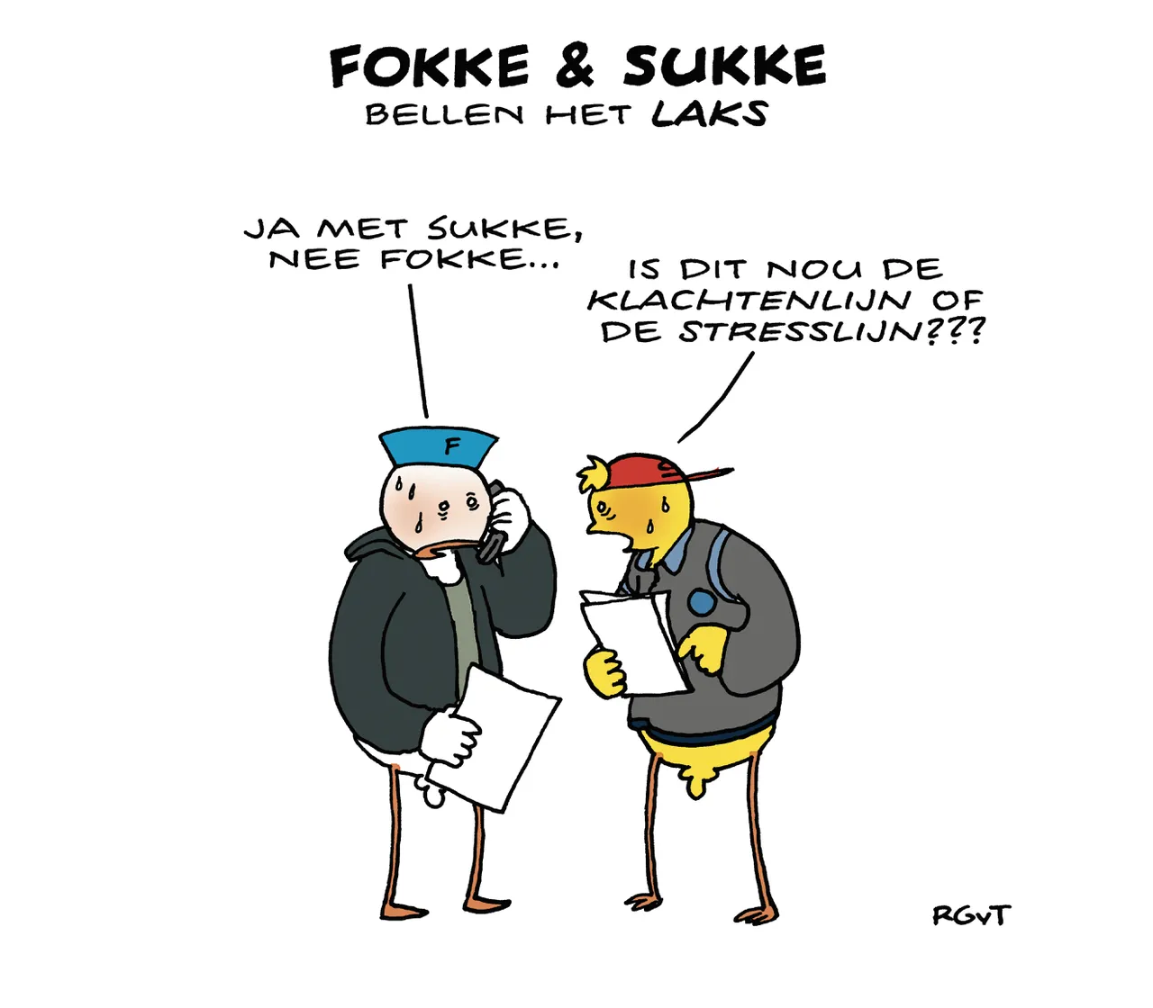De dagelijkse Fokke & Sukke