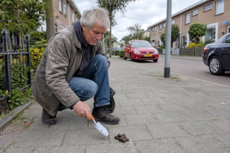 Het gaat slecht met de Nederlandse hondendrolrapers: “Vroeger lag de stoep vol goud”