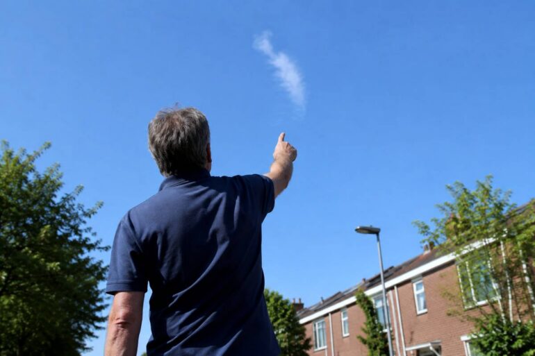 Hemelvaart door helder weer dit jaar goed te zien