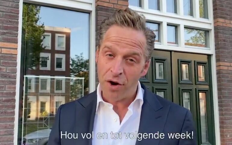 Briefje van Jan – aan Hugo de Jonge