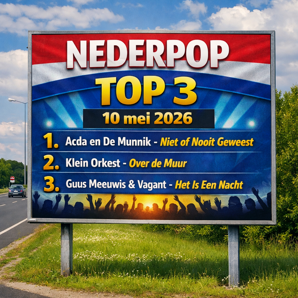 Nederpop Top 3  – 10 mei 2026
