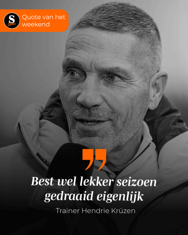 De Speld Sport Quote van het Weekend: Trainer Hendrie Krüzen
