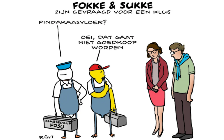 De dagelijkse Fokke & Sukke