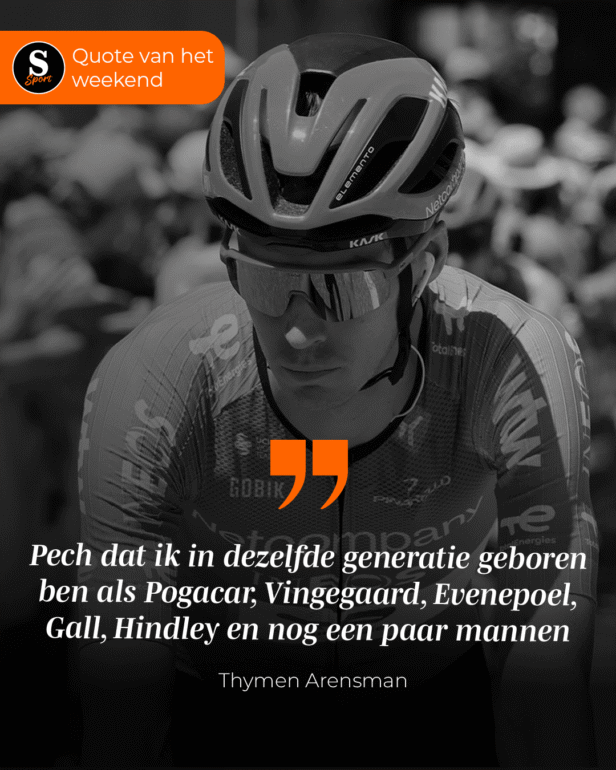 De Speld Sport Quote van het Weekend: Thymen Arensman