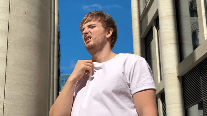 Berend kan echt niet nadenken met dit weer, dus voor hem verandert er weinig