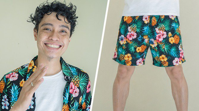 Hawaii-blouse van Guido gaat na 10 jaar een nieuwe uitdaging aan als gerecyclede korte broek