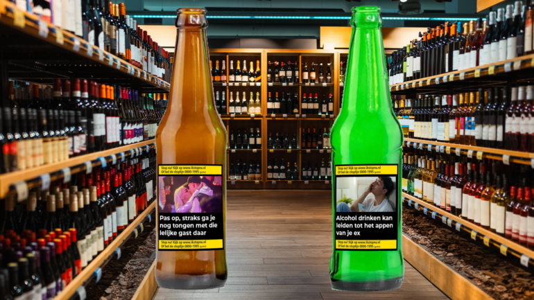 Ook alcoholische dranken krijgen nu waarschuwingslabels voor negatieve gevolgen