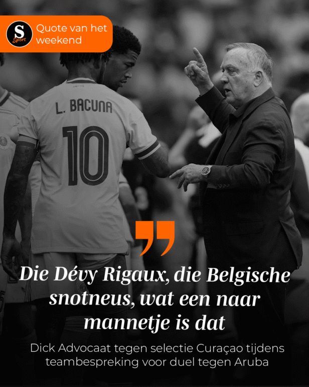 De Speld Sport Quote van het Weekend: Dick Advocaat tegen selectie Curaçao tijdens teambespreking voor duel tegen Aruba