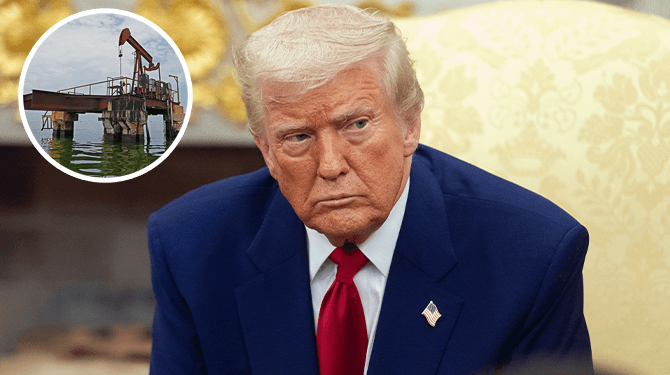 Trump stuurt reddingsteams naar Venezuela om olie te bergen