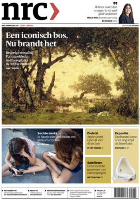 Briefje van Jan – aan de NRC-redactie