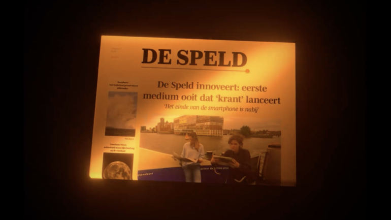 Word abonnee van het eerste medium dat ‘krant’ lanceert