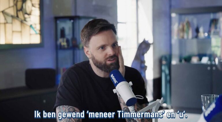 Briefje van Jan – aan Tim Hofman