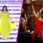 Laura Pausini en Robbie Williams treden op tijdens slotceremonie WK voetbal