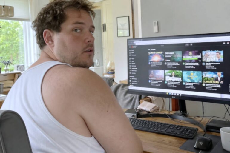 Facebookgebruiker Paul (38) rondt eigen klimaatonderzoek af na tweede YouTube-video