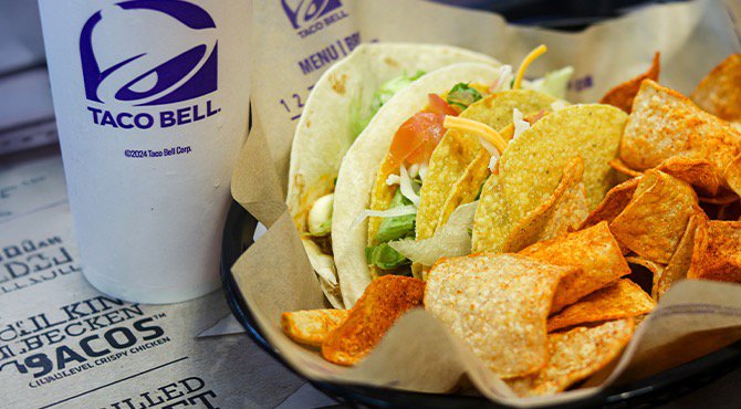 Amerikaan die vorige week nog ‘Double Heart Attack Burger’ at, al dagen ziek van ijsbergsla Taco Bell
