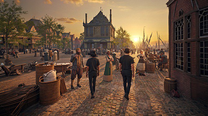 Bedrijf in Amsterdam onderzoekt hoe lunchwandeling kon eindigen in het jaar 1652