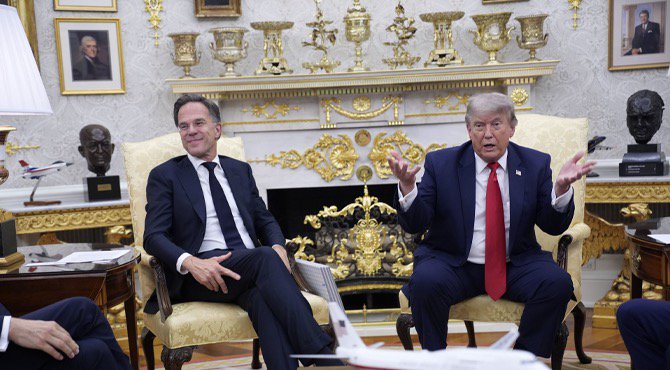 Rutte probeert op NAVO-top te voorkomen dat Trump hoort in welk land Brussel ligt