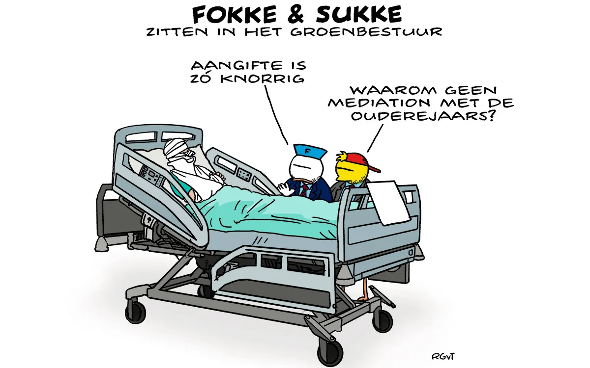 De dagelijkse Fokke & Sukke
