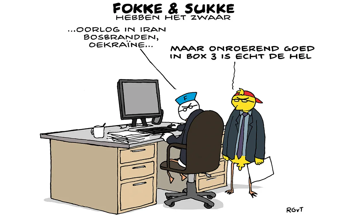 De dagelijkse Fokke & Sukke