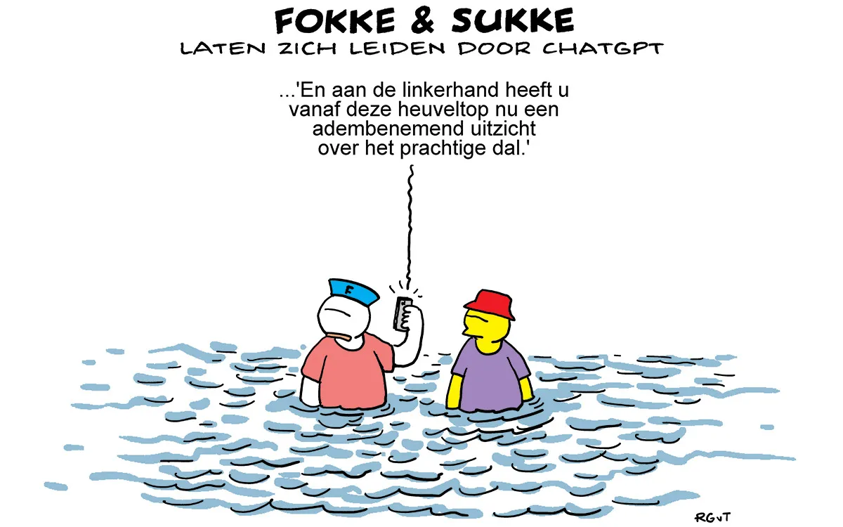 De dagelijkse Fokke & Sukke