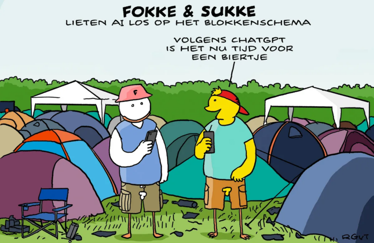 De dagelijkse Fokke & Sukke