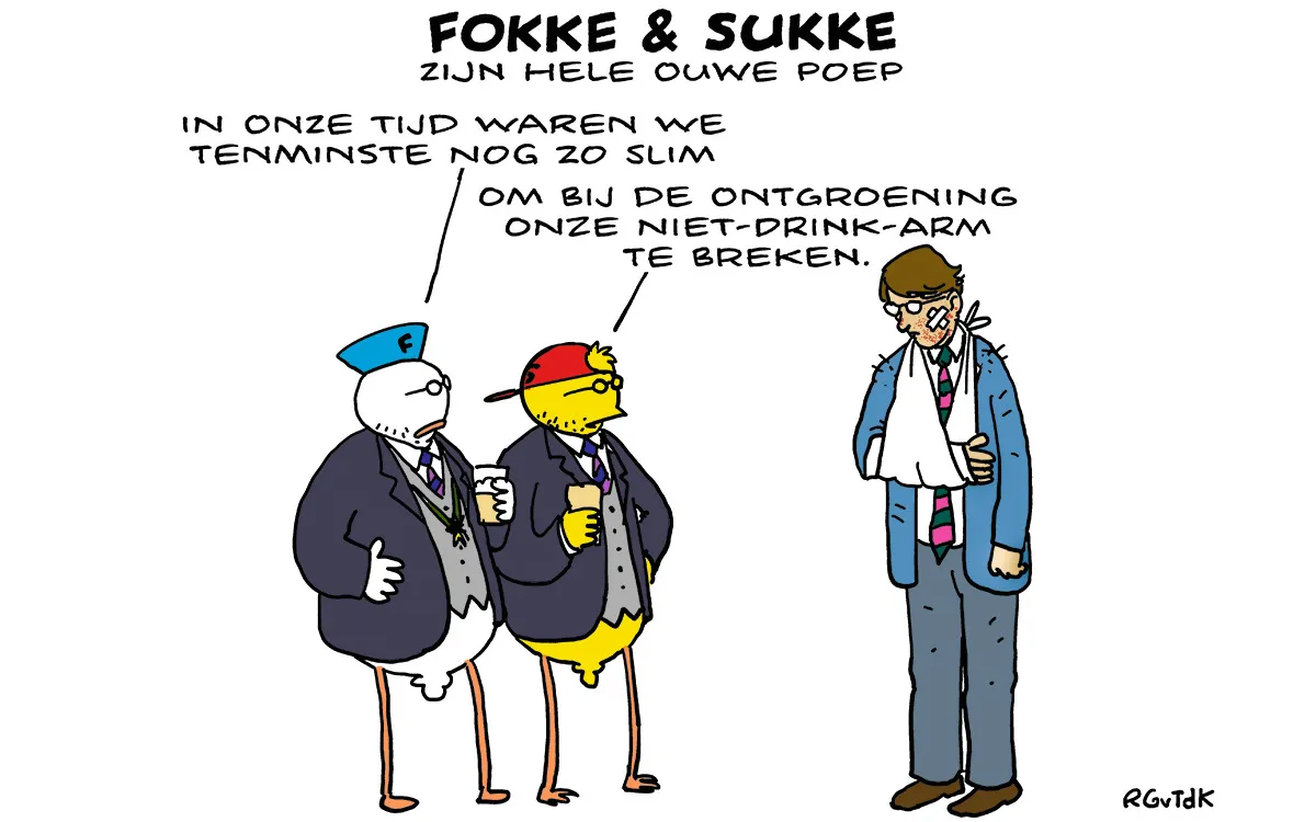 De dagelijkse Fokke & Sukke